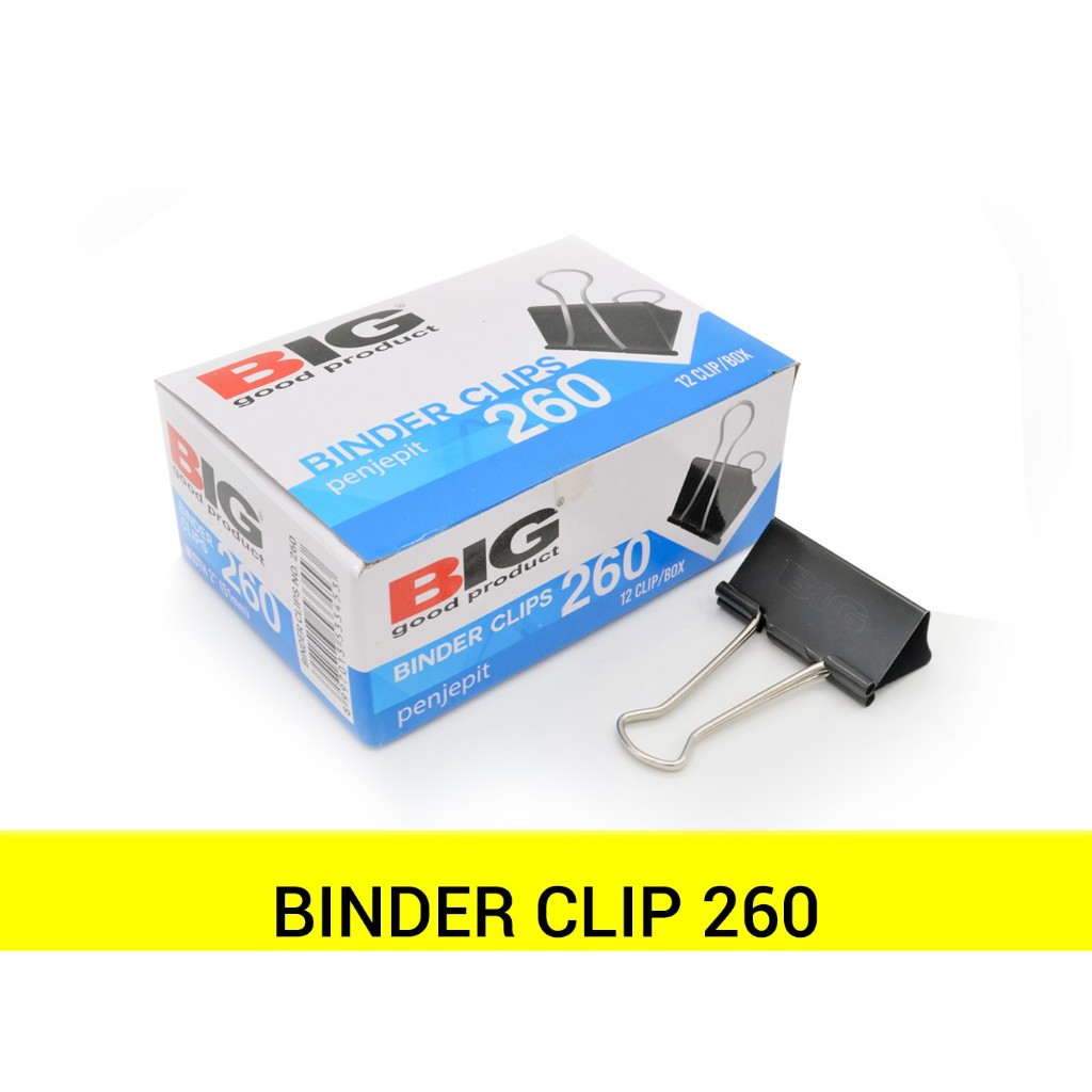 

Binder Clip Penjepit Kertas BIG BC-260