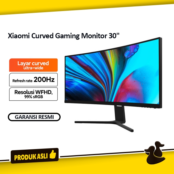 Xiaomi Mi Curved Gaming Monitor 30" Monitor LED Layar Lengkung WFHD Original