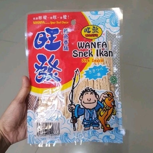 

WANFA Snack Ikan Fish makanan ringan ikan 50gr