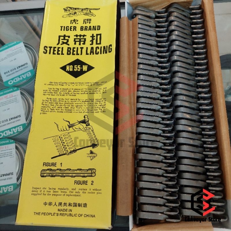 Sambungan Conveyor Alligator Kuku Macan 10 mm