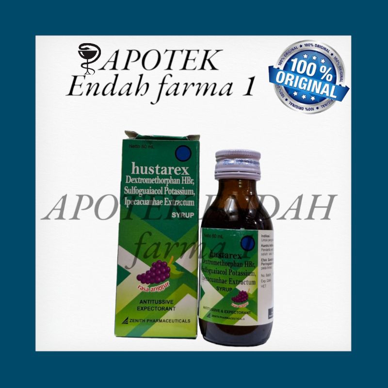 HUSTAREX SIRUP 60ML obat batuk