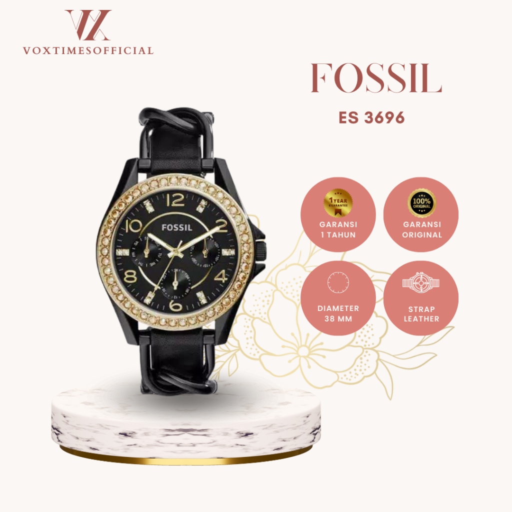 VOXTIMES -- Jam Tangan Wanita FS Type ES 3696 Original Garansi 1 tahun