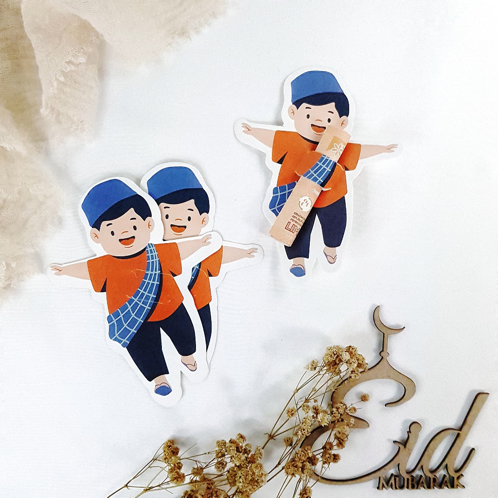 

AMPLOP KARAKTER 3D AMPLOP LEBARAN LUCU ISI 10 PCS