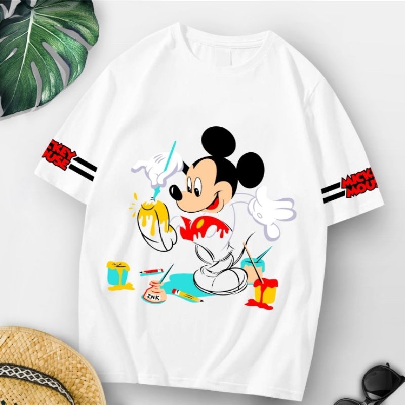 KAOSLAGI Kaos Karakter Wanita Kaos Mickey Mouse Kaos Mickey Wanita Kaos Lucu Wanita Kaos Mickey Mous