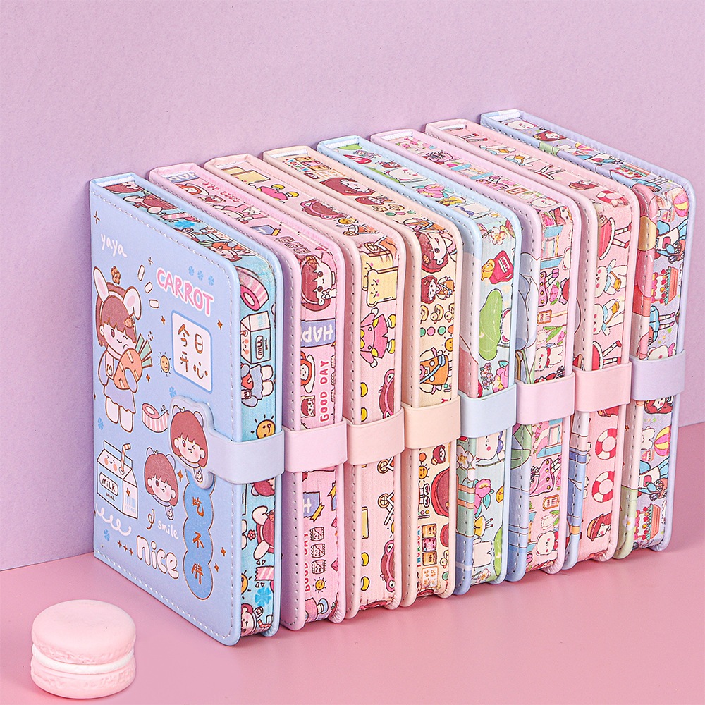 

Buku Diary Motif Lucu / Notebook Diary 14,4x10,3 cm / Magnetic / Agenda Journal Cute /Hard Cover Bagian II