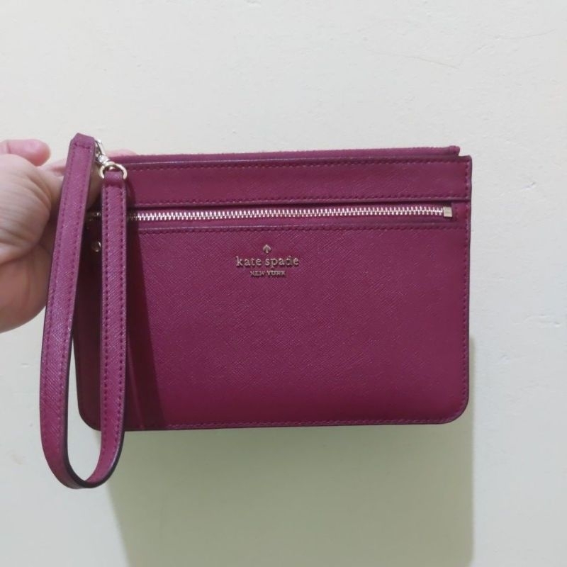 Wrislet Maroon Kate Spade Original Aut. Preloved