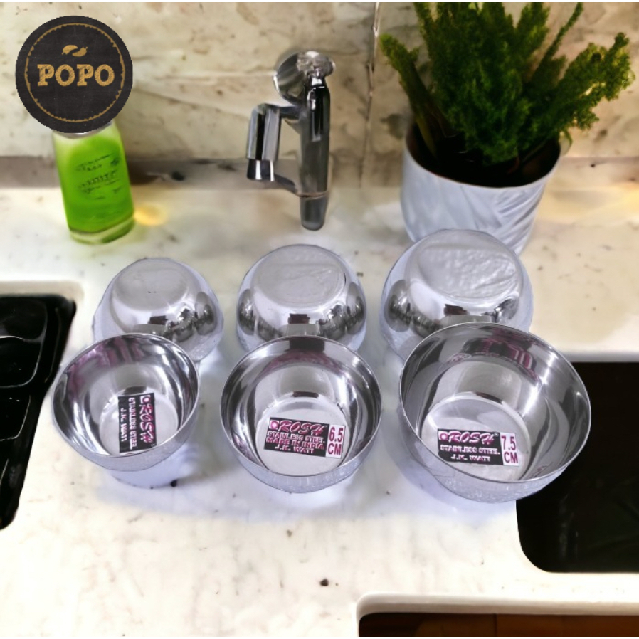 Rosh Bowl JK WATI Mangkuk Mini Saus Sambal Cetakan Kue Mangkok Cucing