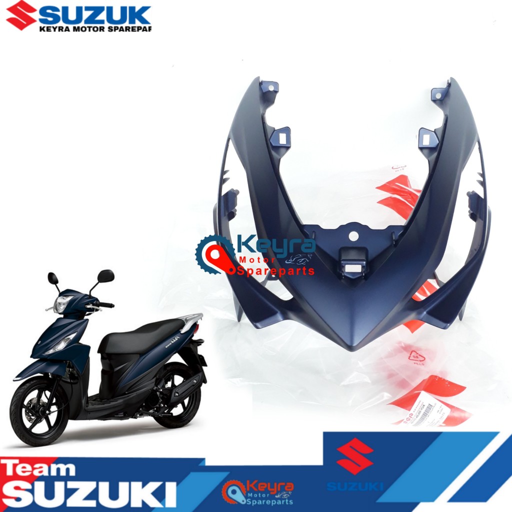 TAMENG DEPAN SUZUKI ADDRESS STELLAR BLUE / BIRU DOP ASLI ORI SGP