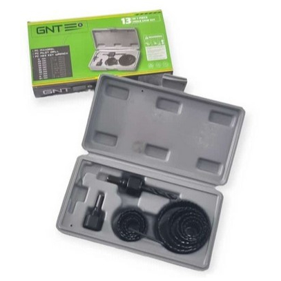 GNT Hole Saw kayu 13pcs / GNT Hole Saw 13pcs / Hole Saw Kit 13pcs