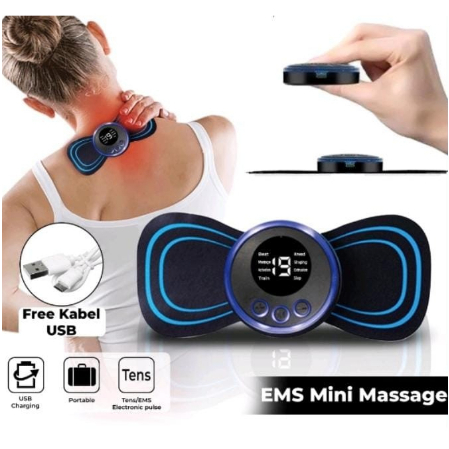 Alat Pijat Elektrik Terapi Leher Punggung Pinggang Lutut Lengan | Bentuk Kupu Terapi Mini