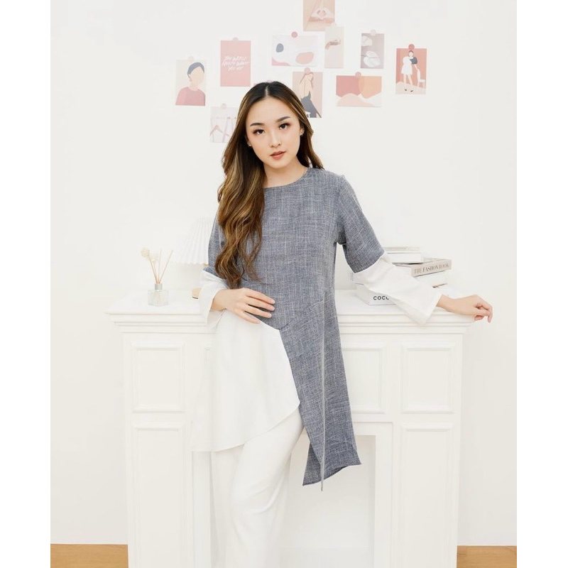 Zahra Top - Atasan Wanita - Pakaian Muslim Wanita - Atasan Muslim Wanita - Fashion Muslim