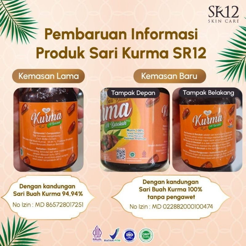 

SARI BUAH KURMA SR12 sari buah kurma asli bagus untuk kesehatan tubuh