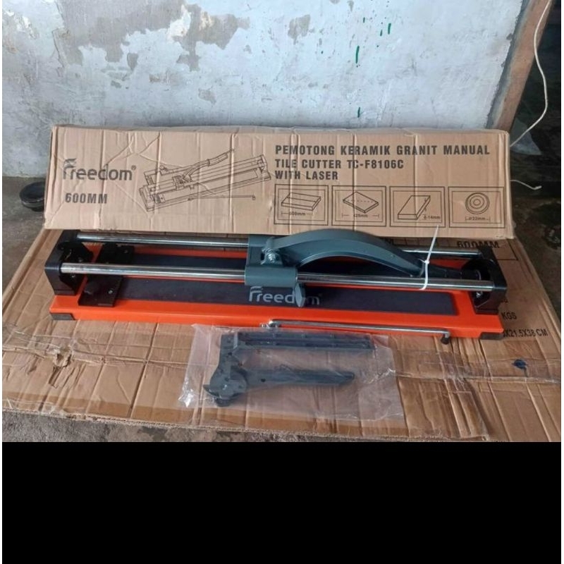 PEMOTONG KERAMIK GRANIT MANUAL 60CM MEREK FREE DOM / alat Potong keramik granit manual / meja potong