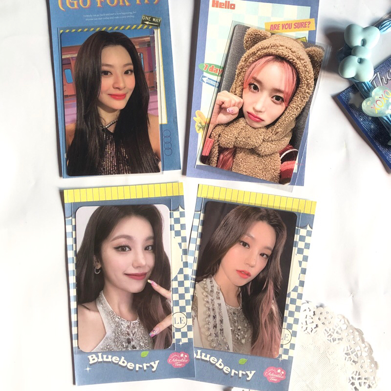 [READY 🇮🇩] Photocard ITZY - STAYC | SUMIN  YEJI TEDDY BEAR‘ Lucky Draw (LD ) DVD CHECKMATE DVD POB J