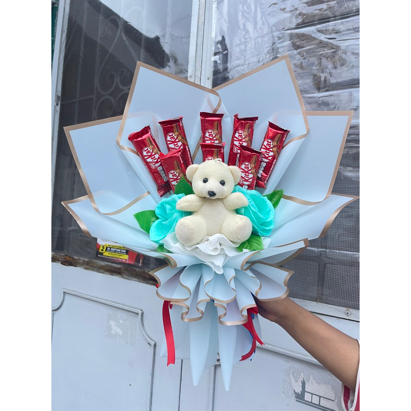 

Buket Kitkat Boneka Premium Buket Valentine Buket Wisuda Buket Ulang Tahun Murah Premium