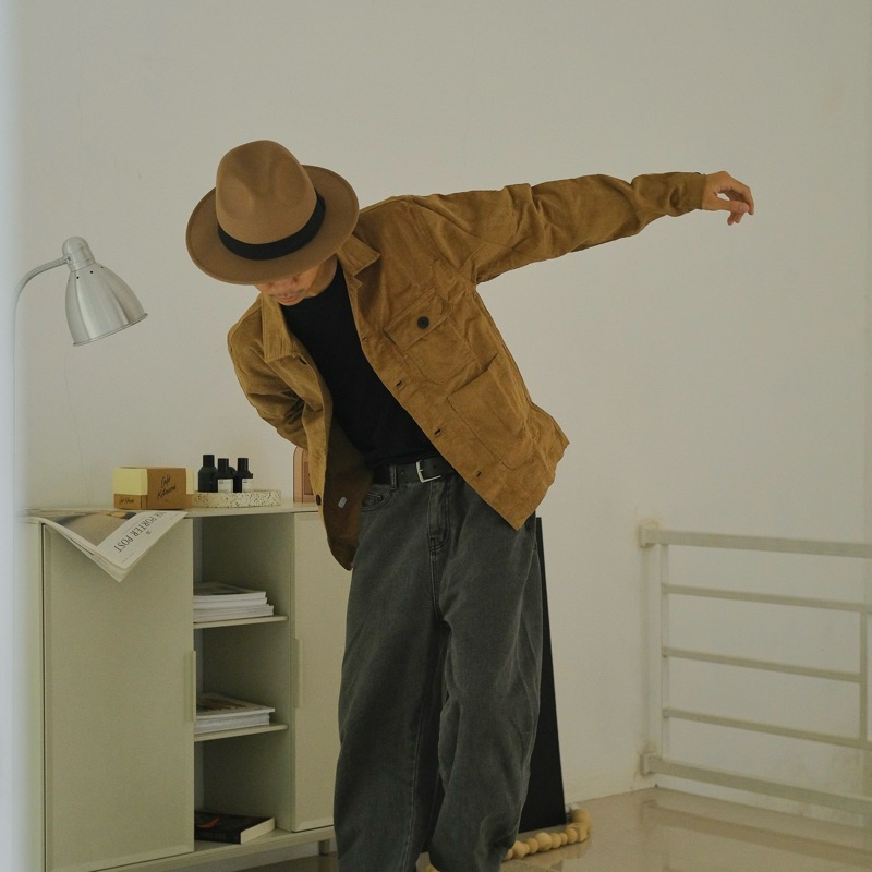 con and mack - Chore Outer Corduroy (UNISEX)