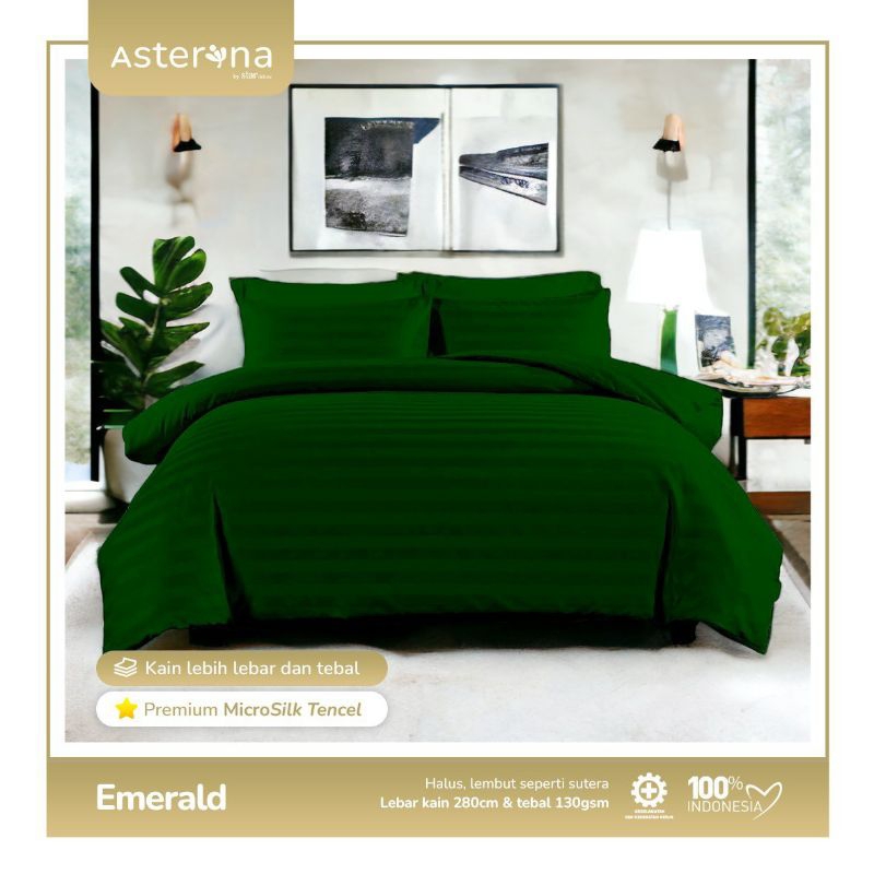 SPREI SET SALUR MICROTENCEL EMERALD