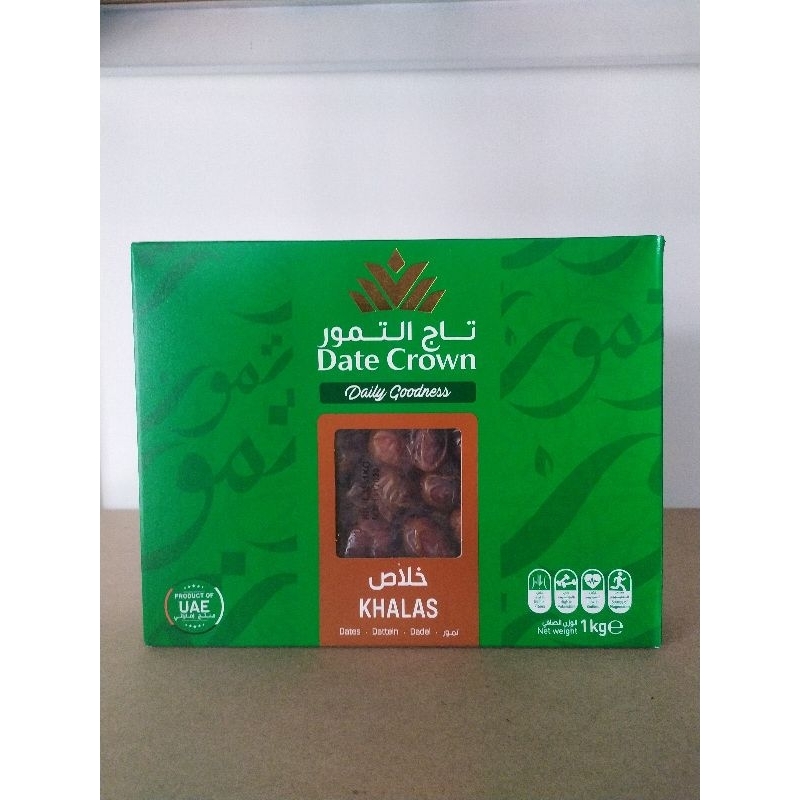 

Kurma Date crown khalas 1kg
