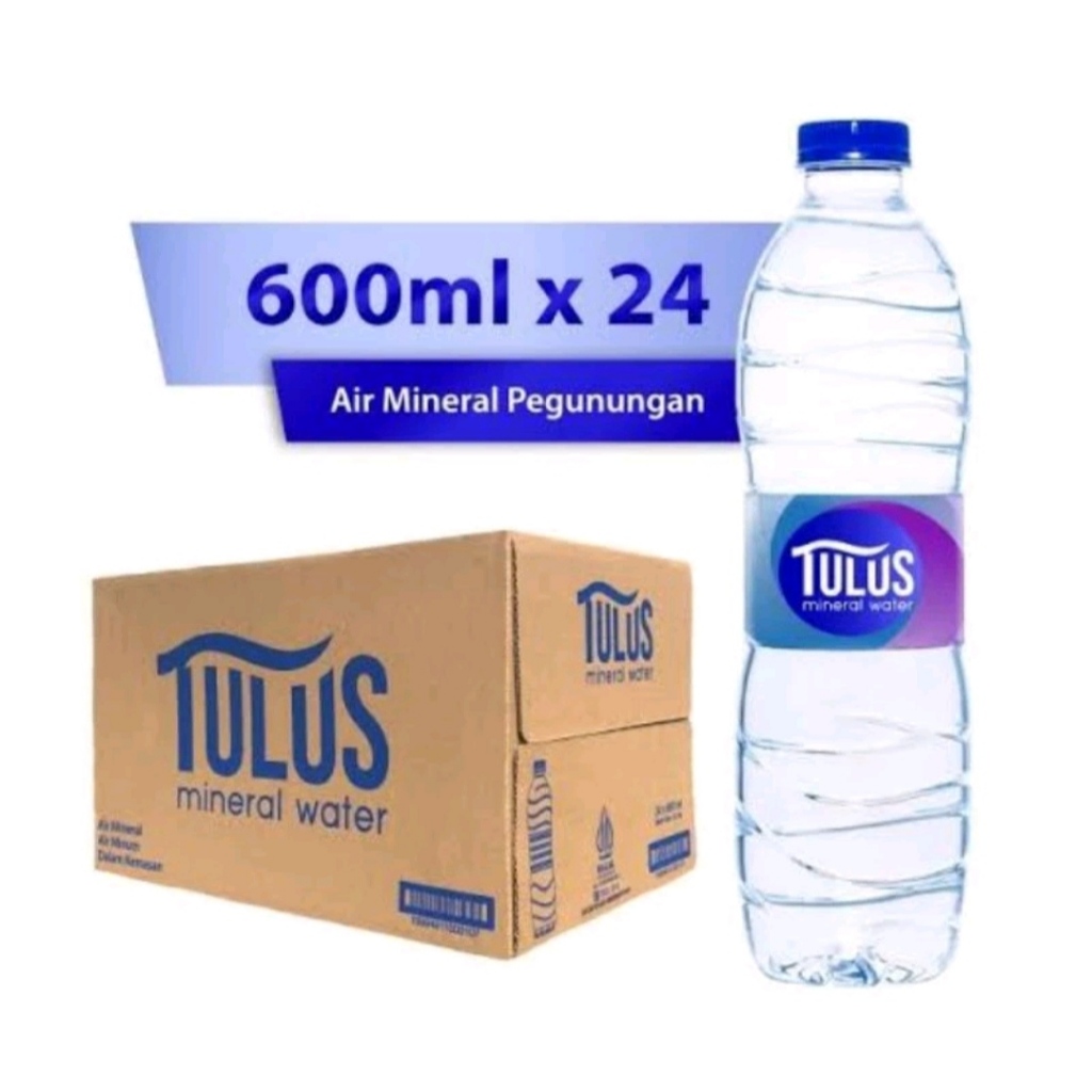 

Air Mineral TULUS pH8 Botol 600ml 1 Dus (isi 24pcs)