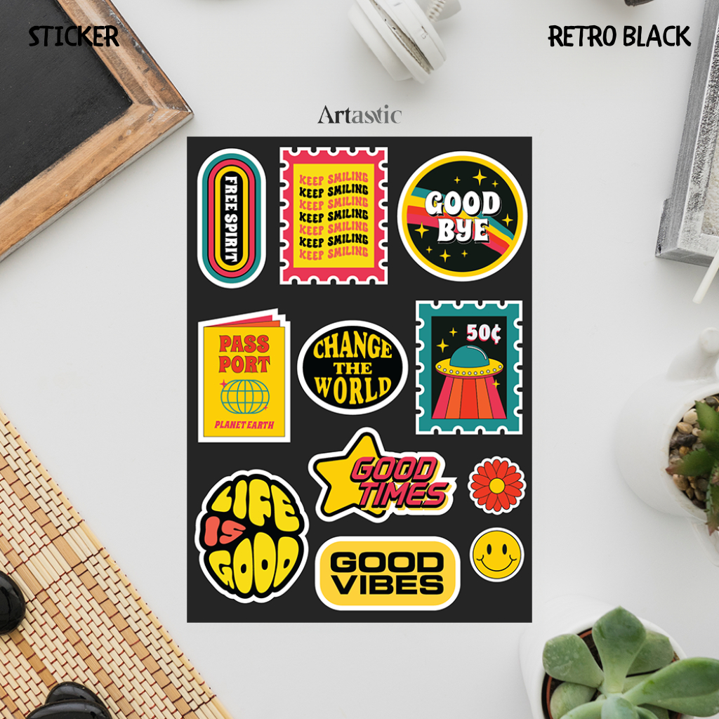 

Sticker Aesthetic | Stiker Tumbler Laptop | Sticker Vinyl | Stiker Estetik