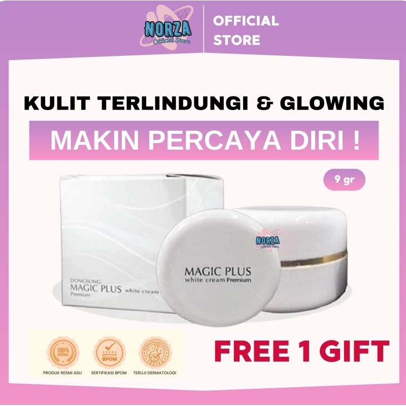 Magic Plus White Cream Premium 9gr