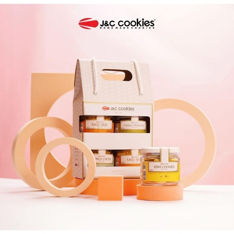 

Hampers J&C Cookies jar/ jnc cookies jar isi 4
