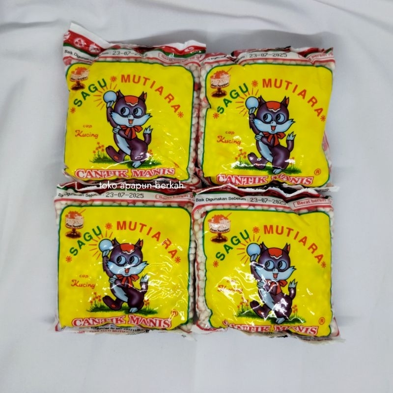 

Sagu Mutiara 70 Gram Cap Kucing Cantik Manis + Resep Masakan