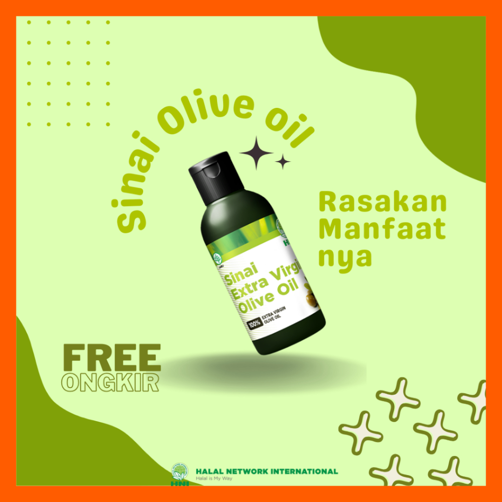 Sinai Extra Virgin Olive Oil | Sinai olive oil HNI HPAI Minyak Zaitun Murni Asli