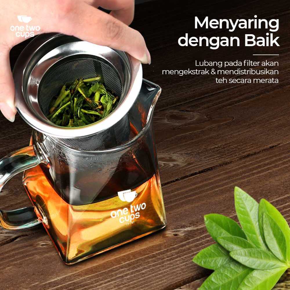 Teko Kaca Tahan Panas Bening / Teko Teh Saringan Teh / Teko Kaca Tahan Api / Pitcher Teh / Chinese