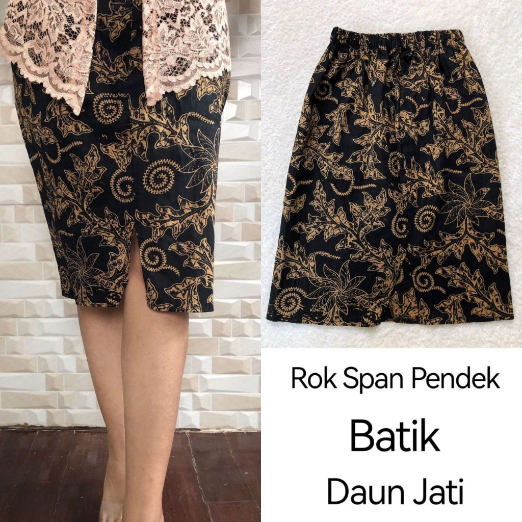 Rok Katun Pendek Bawahan Batik Songket Bali