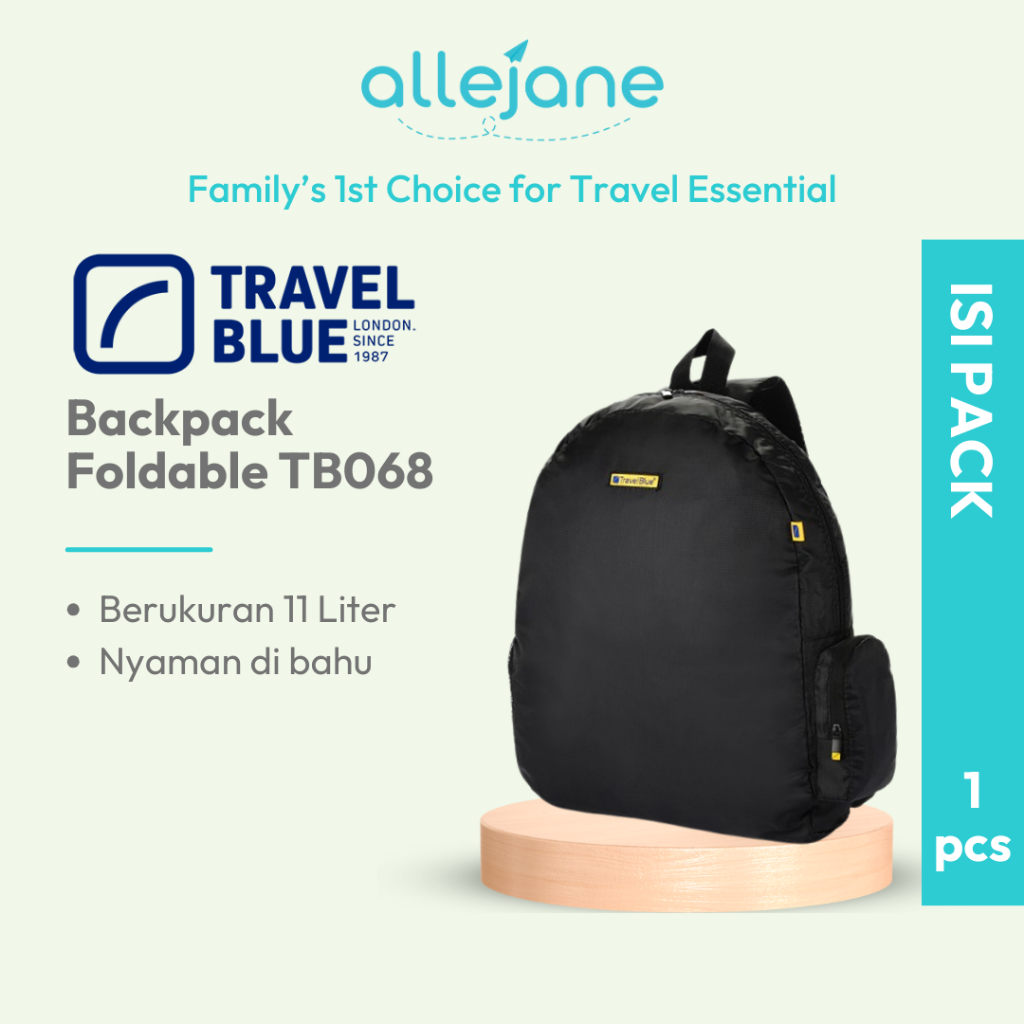 Tas Travel Backpack Lipat Foldable TB068