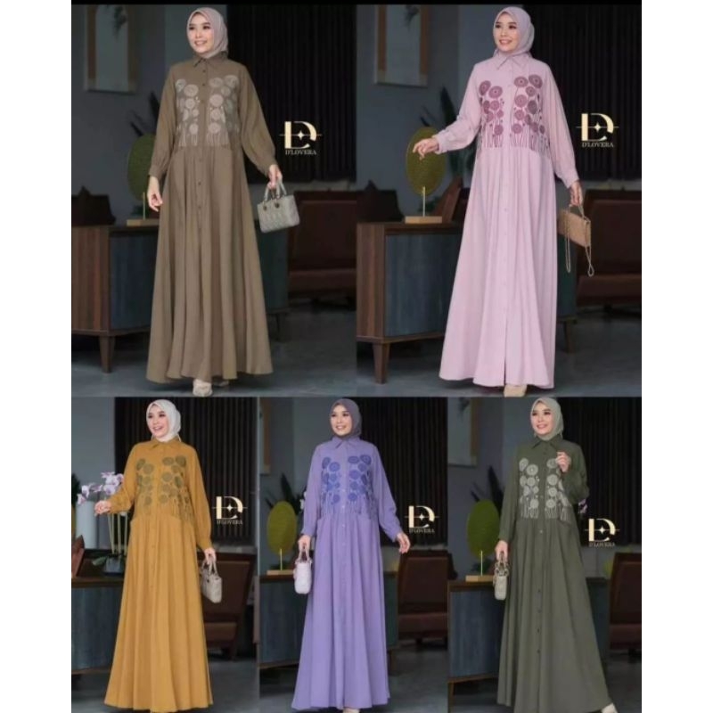 GAMIS BORDIR ORI BY D'LOVERA