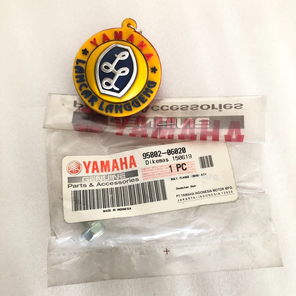 BAUT DUDUKAN PLAT NOMOR ORIGINAL YAMAHA NMAX 95802-06020