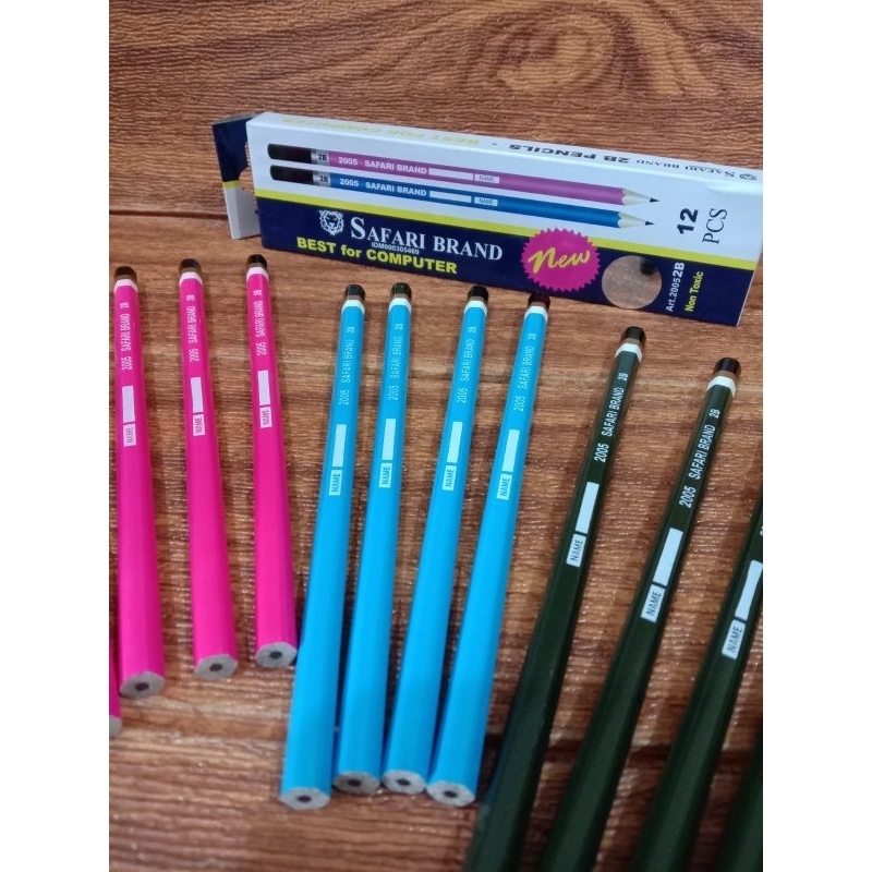 

Pensil/2B/Safari/isi(12pc)