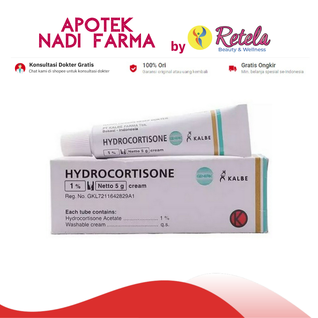 HYDROCORTISONE 1% CREAM 5GR