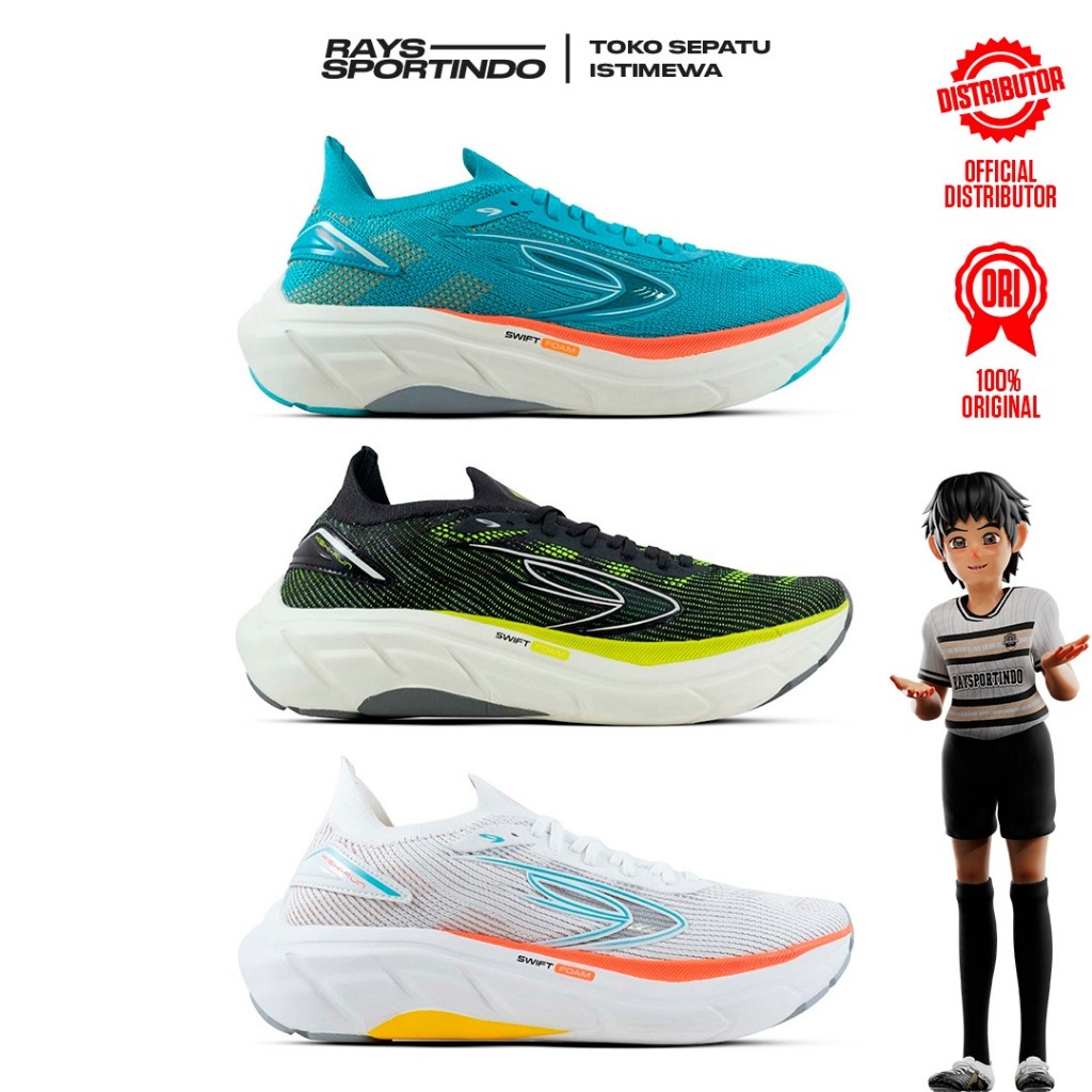 SEPATU LARI 910 NINETEN KISHI RUN 2.0