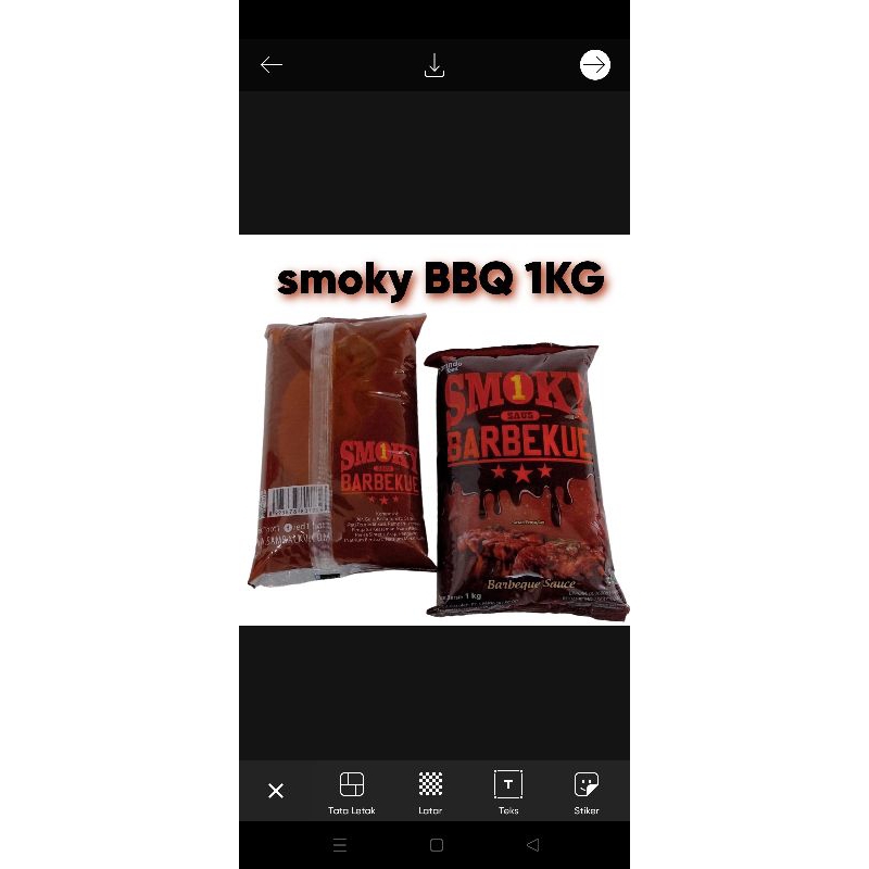 

smoky saos BBQ 1 kg
