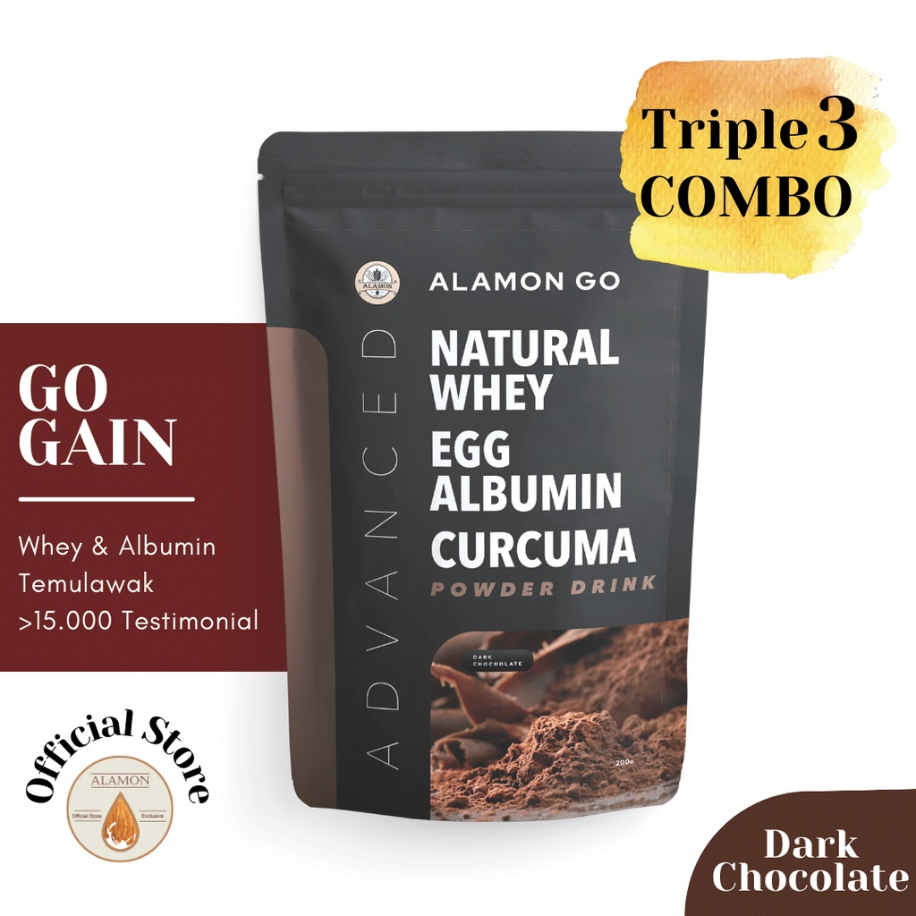 

Susu Penambah Berat Badan Puluhan Ribu Testimoni Alamon GO / Natural Weight Gain / 200 gram