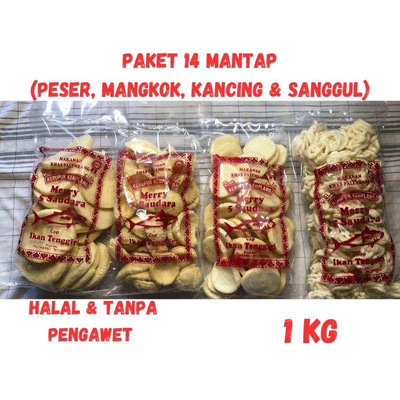 

PAKET 14 MANTAP (PESER, MANGKOK, KANCING & SANGGUL) 1 KG