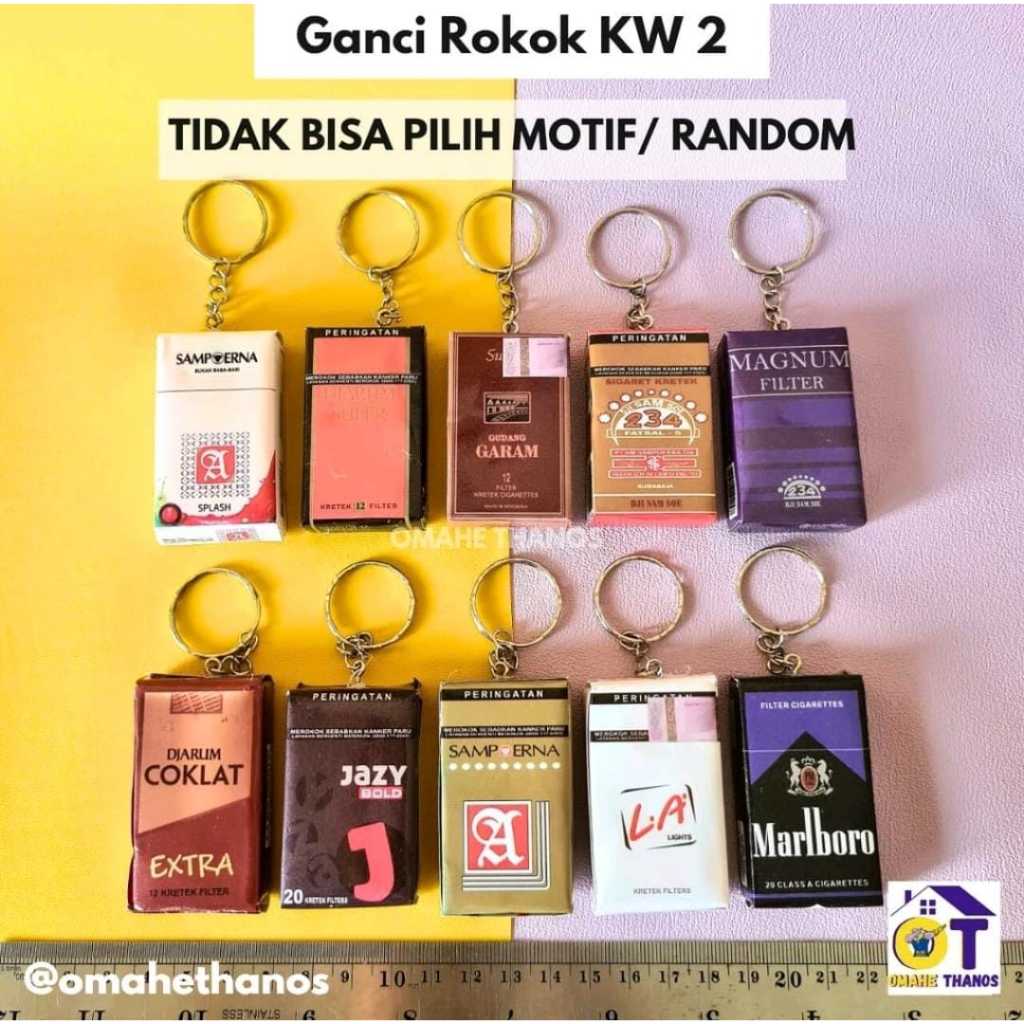 Gantungan Kunci Viral ROK*K KW 2 RANDOM / MIN ORDER 10rb boleh campur, dibawah itu tidak diproses/ha
