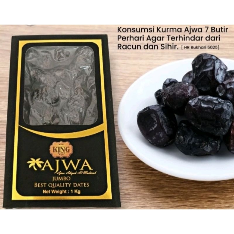 kurma ajwa premium / kurma nabi / kurma ajwa lembut / kurma ajwa premium