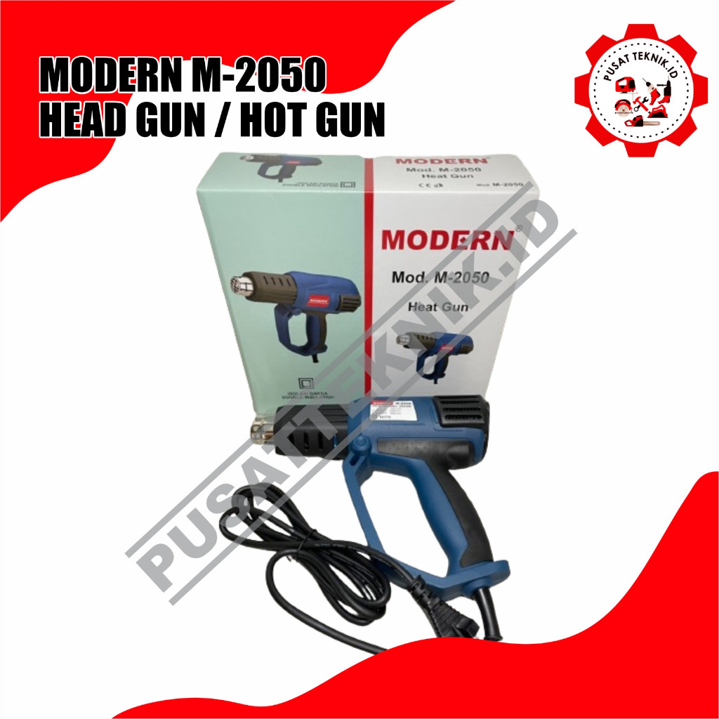 MESIN PEMANAS HEAT GUN HOT GUN MODERN M2050 PUSAT TEKNIK ID