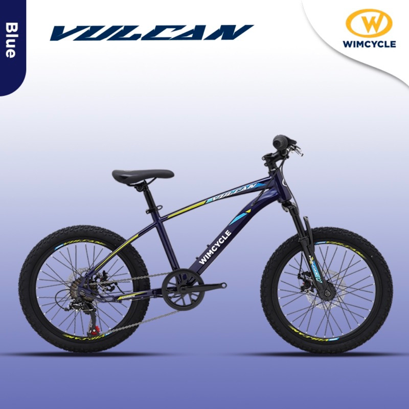 Sepeda Anak Wimcycle MTB 20 inch Vulcan