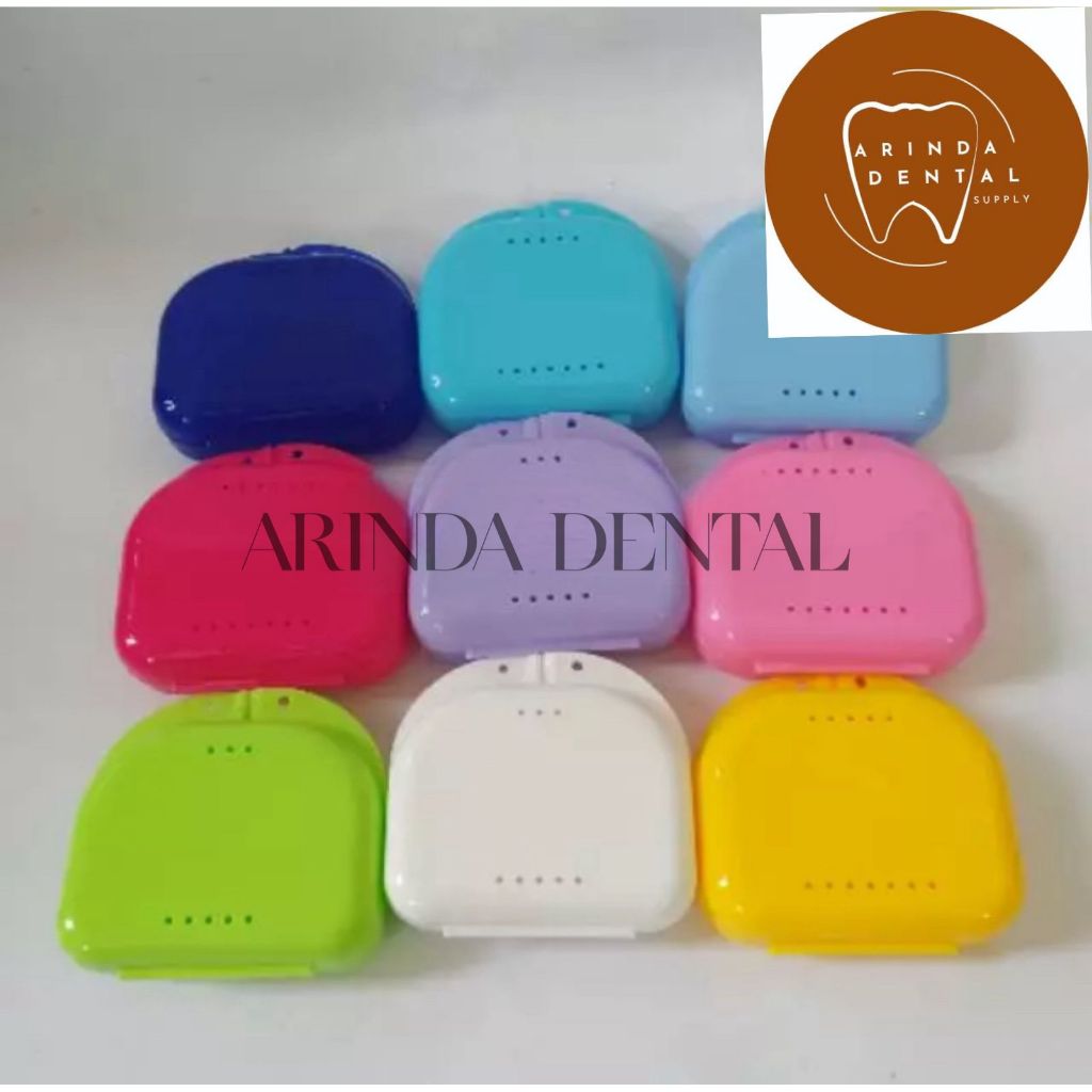 Denture box | retainer box | kotak retainer | kotak gigi palsu | tempat gigi palsu | tempat retainer