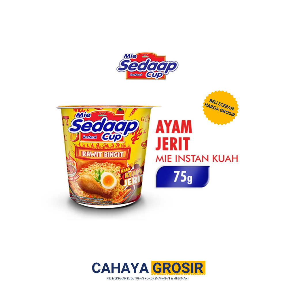 

Mie Sedaap Cup Ayam Jerit