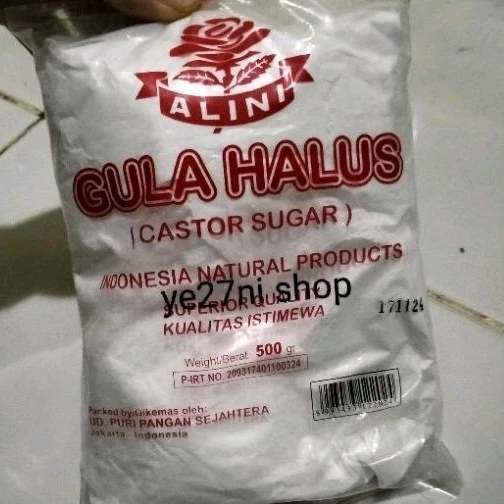 

Alini Castor Sugar - gula halus 500gr