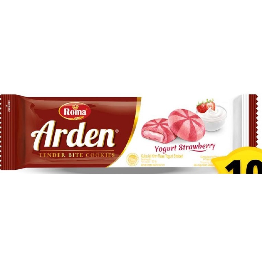 

Roma Arden Strawberry Yoghurt 30gram