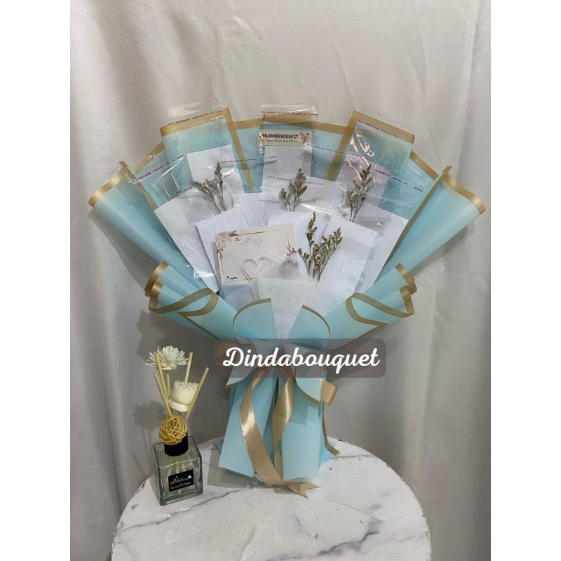 Bouquet Bungan Uang 10 Lembar | Kerangka Buket Uang 10 SLOT