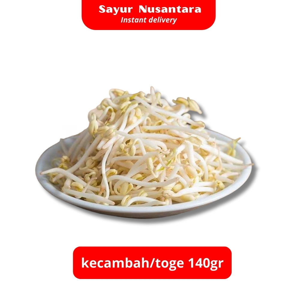 

Kecambah / Toge / Cambah 140gr - Sayur Nusantara KIRIM INSTANT