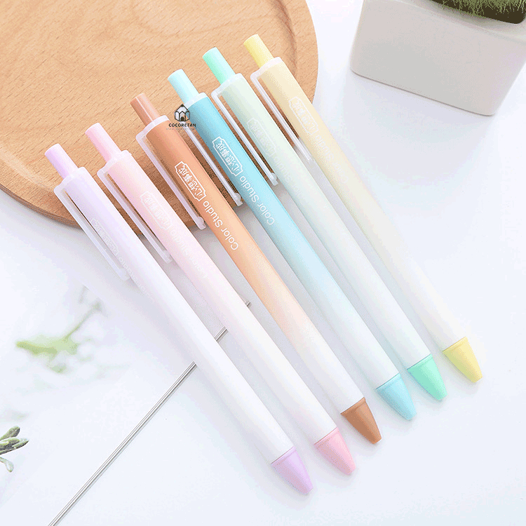 

Pulpen Lucu Aesthetic Import Gel Pen Gradient Color Studio 0.5 mm